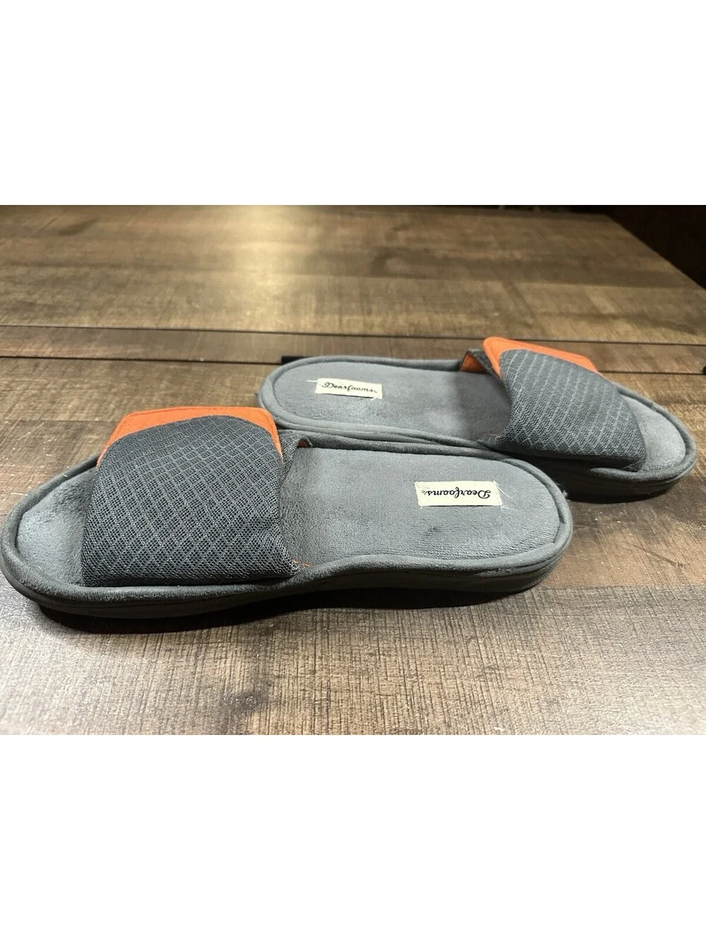 Dearfoams Men's Slide Slippers